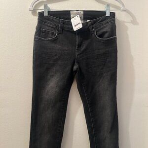 One Teaspoon Free People Freebirds Ii Low Waist Stretch Skinny Black Jeans NWT